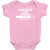 sarcasm now loading Baby Onesie