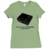 you always remember your first video arcade game gamer geek tee shirt Ladies Fitted T-Shirt