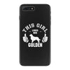 This Girl Loves Her Golden iPhone 7 Plus Case