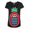lineapple Maternity Scoop Neck T-shirt