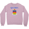 quebec coat of arms canada Crewneck Sweatshirt