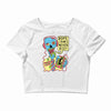dope jams zombie Crop Top