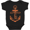 anchored faith Baby Bodysuit