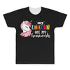 My Unicorn Ate My Homework All Over Men's T-shirt