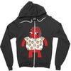 Ugandan Knuckles Zipper Hoodie