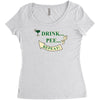 drink pee Women's Triblend Scoop T-shirt