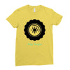 big men knows Ladies Fitted T-Shirt