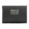 proud autism nana Accessory Pouches