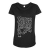 vicious beasts Maternity Scoop Neck T-shirt