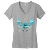 Crab Women's V-Neck T-Shirt