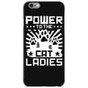 power to the cat ladies iPhone 6/6s Case