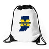 Indiana for Michigan - Limited edition Drawstring Bags