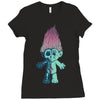 anatomy of a troll Ladies Fitted T-Shirt
