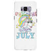 unicorns are born in july cute unicorn Samsung Galaxy S8 Plus