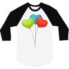 ballon color full 3/4 Sleeve Shirt