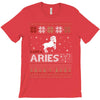 santa aries xhristmas ugly t shirts T-Shirt