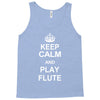 keep calm play flute Tank Top