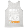 Strong Independent Motivated Capricorn Tank Top