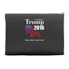 trump 2016 election make america great again Accessory Pouches