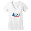 Texas Strong Harvey Texas Graphic T-Shirt Women's V-Neck T-Shirt