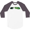 tortoise caught 3/4 Sleeve Shirt