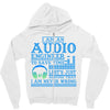 audio engineer tee Zipper Hoodie