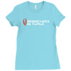 resistance is futile Ladies Fitted T-Shirt