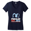 poehler fey 2016 Women's V-Neck T-Shirt