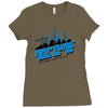 greetings from rapture Ladies Fitted T-Shirt