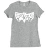 batcave goth logo Ladies Fitted T-Shirt