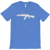 banksy style ak47 art   funny T-Shirt