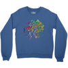 rainbow root Crewneck Sweatshirt