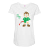 breaking bricks Maternity Scoop Neck T-shirt
