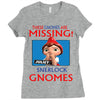 Sherlock Gnomes Ladies Fitted T-Shirt