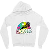 neon lacrosse Zipper Hoodie