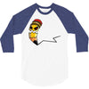pencil monster 3/4 Sleeve Shirt