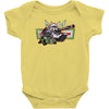 peace through tyranny Baby Onesie