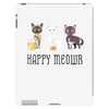 happy meowr iPad 3 and 4 Case