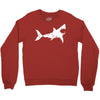 shark 'bite me' Crewneck Sweatshirt