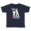wer nicht h&ouml;ren will muss f&uuml;hlen Toddler T-shirt
