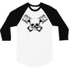 skull pisto 3/4 Sleeve Shirt