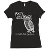 irritable owl syndrome Ladies Fitted T-Shirt