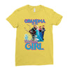 grandma of the birthday girl Ladies Fitted T-Shirt