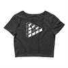 sheldon dreieck big bang theory triforce illusion 3d nerd fun usa Crop Top