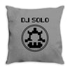 dj solo pixel Throw Pillow