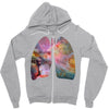 Cosmic Breath Zipper Hoodie