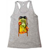 frog funny cocktail Racerback Tank
