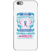Never Underestimate the Strength of a Thyroid Cancer Warrior iPhone 6/6s Case