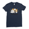 crazy cat lady Ladies Fitted T-Shirt