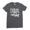 i'm black i read and i know Ladies Fitted T-Shirt